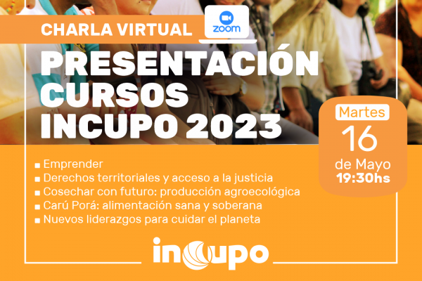 Incupo invita a conocer sus cursos 2023