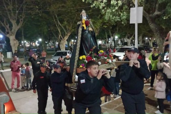 Comenzó la Novena de la Patrona de Esquina, Santa Rita de Casia