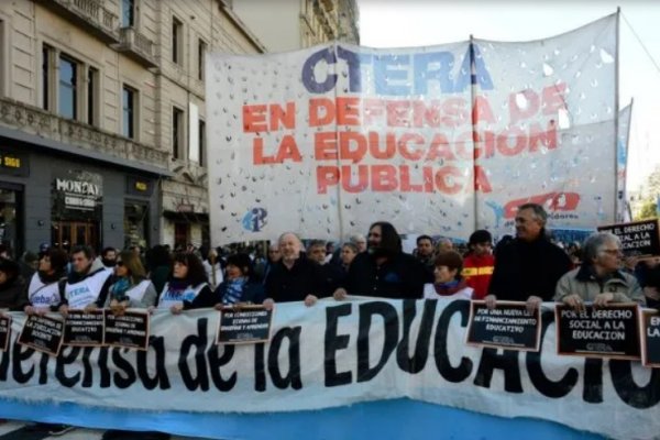 Habrá paro docente en Ciudad y la Provincia de Buenos Aires