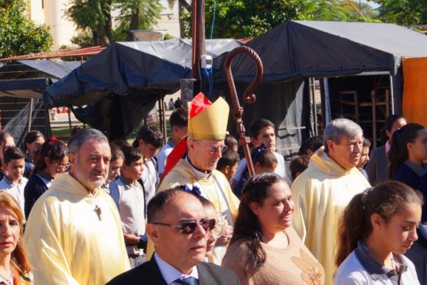Corrientes: procesión y misa por la fiesta de Don Orione y María de Itatí