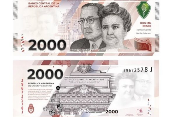 Habilitaron el nuevo billete de $2000: cuándo llega a los cajeros automáticos