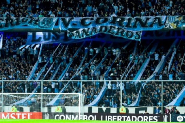 La CONMEBOL multó a Racing por gestos racistas de sus hinchas ante Flamengo