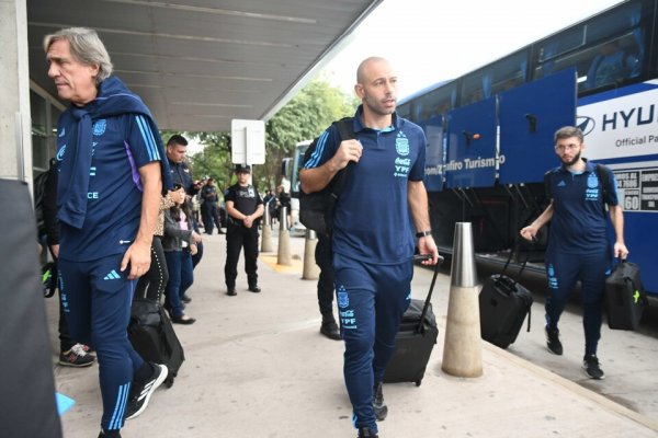 El seleccionado argentino Sub-20 se trasladó a la sede de San Juan