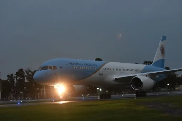 El nuevo avión presidencial que reemplazará al Tango 01 llegó a la Argentina