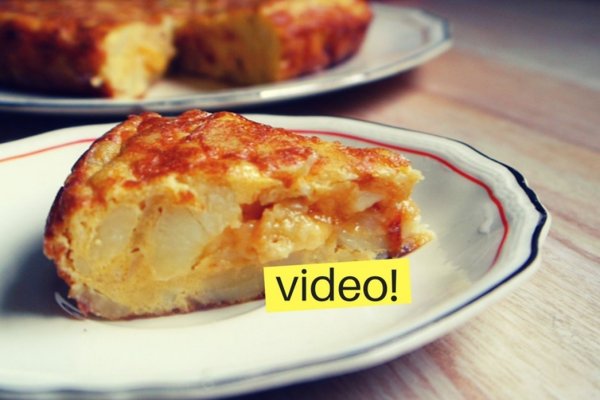 Cómo hacer tortilla de papas, la auténtica tortilla española!