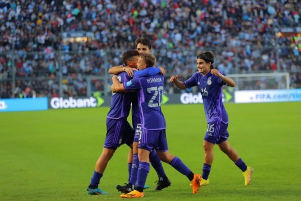 Selección Argentina cerró la fase de grupos con goleada ante Nueva Zelanda