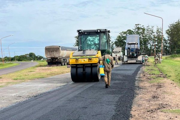 Comenzó la repavimentación de 30 cuadras en Saladas