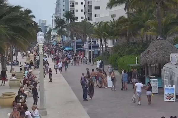 Tiroteo en una playa de Florida: al menos 9 heridos y un detenido