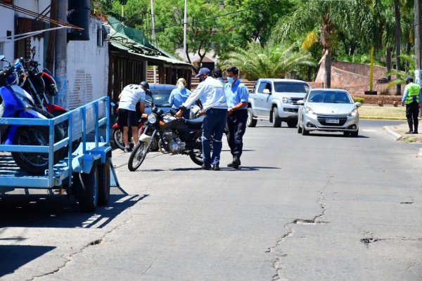 La Policía labró 60 actas por distintas infracciones a la ley de tránsito en vigencia