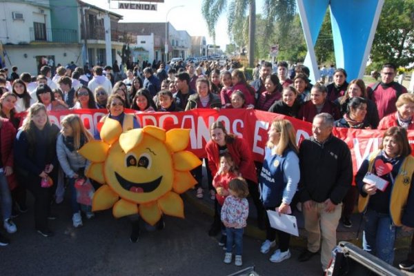 Se realizó una nueva edición de la caminata por la vida