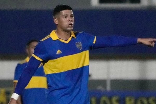 El retorno de Marcos Rojo en la Reserva de Boca, con victoria sobre el final ante Arsenal