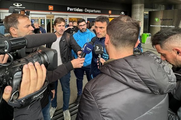 Scaloni y su cuerpo técnico ya están en China para amistoso del seleccionado argentino