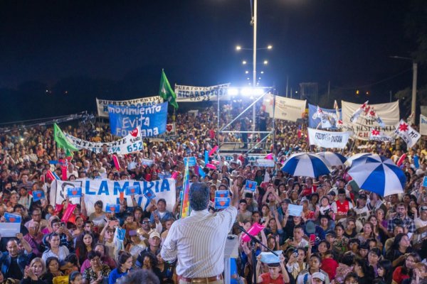 Capitanich cierre de campaña en la zona oeste de Resistencia