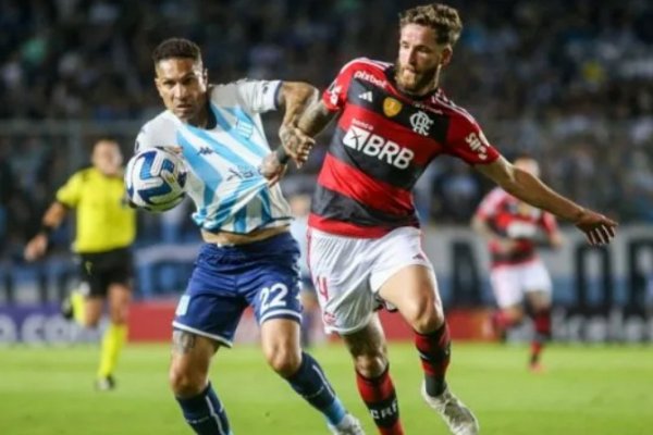 Racing jugó bien pero al final perdió con Flamengo