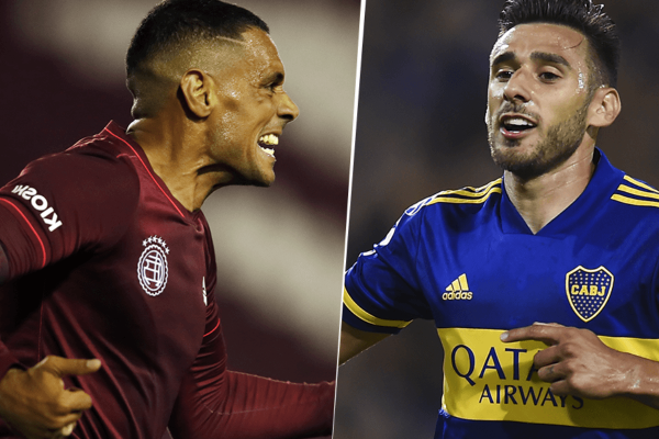 Boca Juniors buscará escalar posiciones en la Liga Profesional ante Lanús: formaciones confirmadas