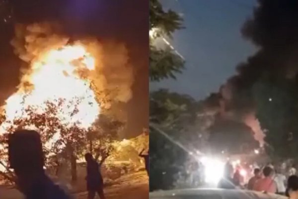 Impactante explosión en un depósito clandestino de combustible en Formosa