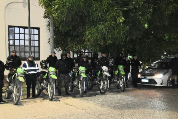 Cuatro demorados y nueve motocicletas secuestradas en operativos de contralor