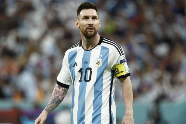 El capitán de la Selección Argentina, Lionel Messi, llegó a los 103 goles con la camiseta albiceleste