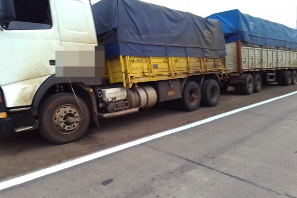 Corrientes: detuvieron un camion por contrabando de soja
