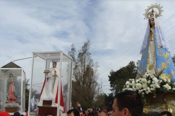 A un mes de la celebración de la Virgen, juntan alimentos para la peregrinación