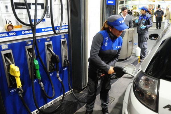 YPF subió los combustibles 11 pesos por litro