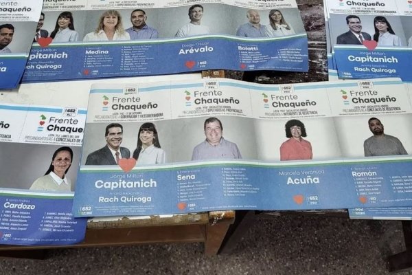Elecciones en Chaco: cuántos votos sacó la lista de Emerenciano Sena y su esposa Marcela Acuña