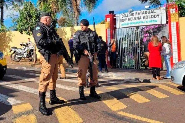 En Brasil un exalumno atacó a tiros a estudiantes de su colegio