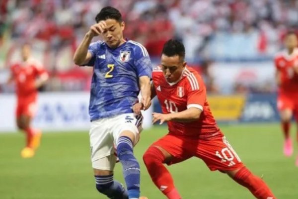 Japón goleó a Perú en su último amistoso antes de las Eliminatorias