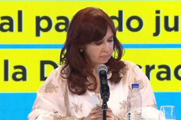 Cristina Kirchner comparó lo que pasa en Jujuy con lo sucedido en diciembre de 2001