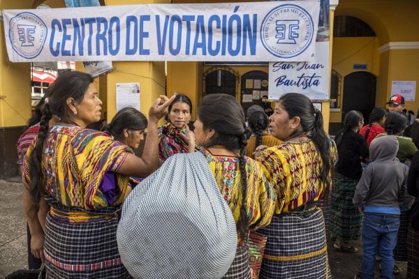 Los guatemaltecos votaron en medio de denuncias de 