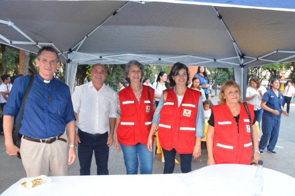 Monseñor Canecin participó en la jornada sobre la lucha contra el tráfico ilícito de drogas.