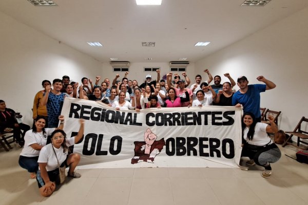 Elecciones: El Polo Obrero de Corrientes sale a la cancha