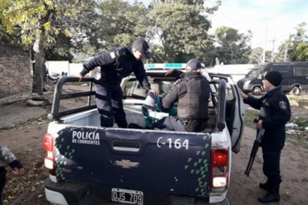 Alvear: violentísimo asalto a un camionero que terminó baleado