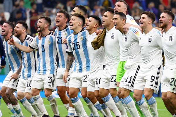 Argentina sigue firme en la cima del ranking mundial de la FIFA