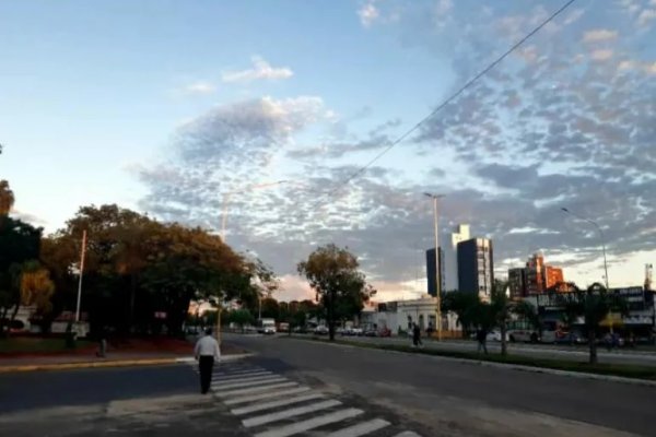 Cierre fresco y algo nublado para este domingo en Corrientes