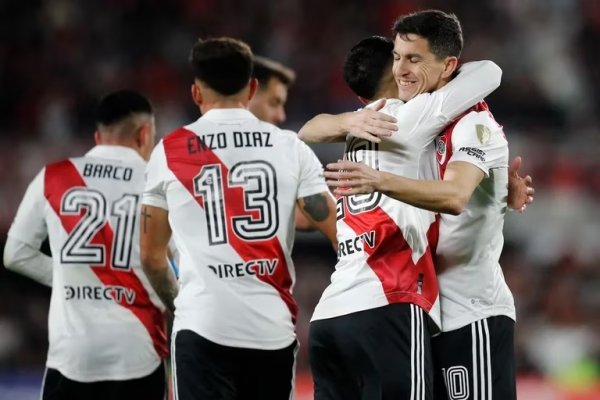 River le ganó a Colón y se acerca al título