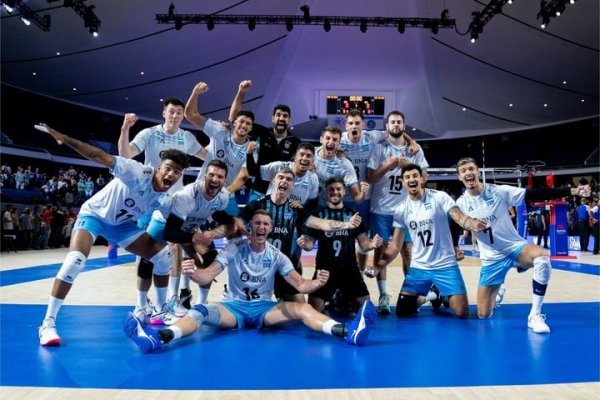 VNL: Argentina derrotó a Estados Unidos y ahora va por Irán