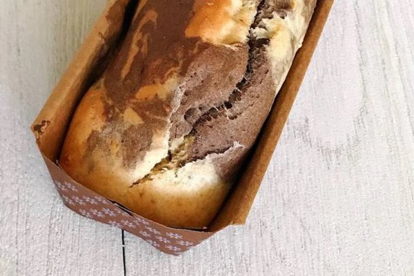 Fácil receta: budín marmolado para el mate y con pocos ingredientes