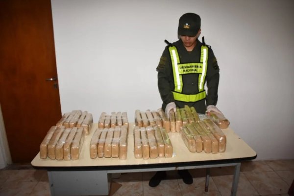 Corrientes: incautan 35 kilos de marihuana transportadas en encomiendas