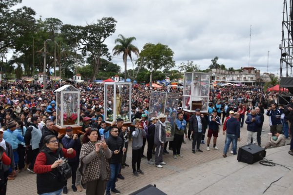 Peregrinación: más de 130 mil correntinos llegaron este sábado a Itatí