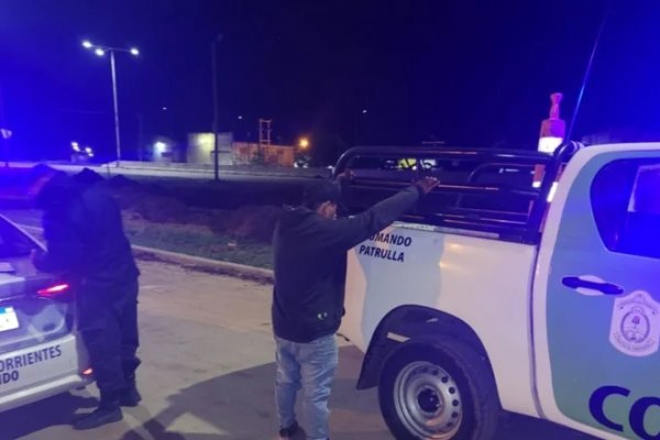 Corrientes: Policía alcoholizado provocó un siniestro vial