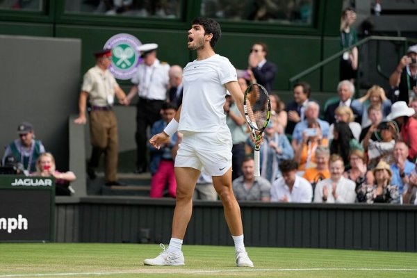Carlos Alcaraz gritó campeón de Wimbledon por primera vez en su historia