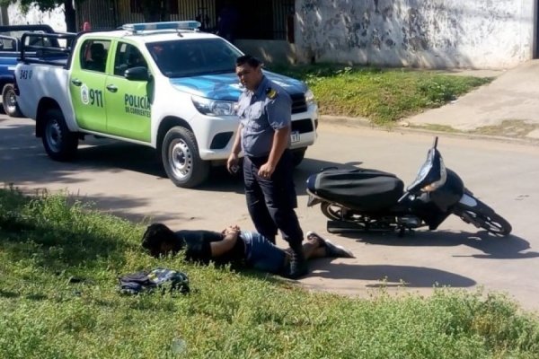 Corrientes: condenan a 8 años de cárcel a motochorros por robar un Iphone