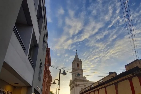 Se espera una mínima de 17° para el cierre del jueves en Corrientes