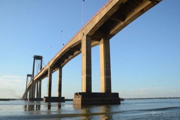 Demoras en el puente Chaco-Corrientes debido a un siniestro vial