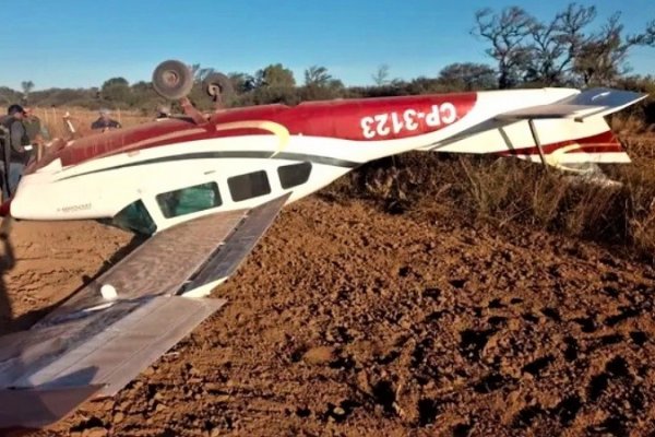 Creen que avioneta estrellada en Chaco con 324 kilos de cocaína podía dirigirse a Rosario