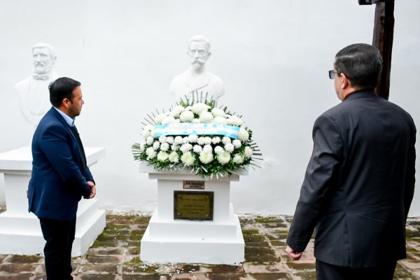 Corrientes: conmemoraron el 170° aniversario natalicio de Manuel Florencio Mantilla en Saladas