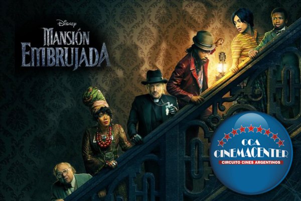 Mansión Embrujada de Disney llega este jueves a Cinemacenter Corrientes