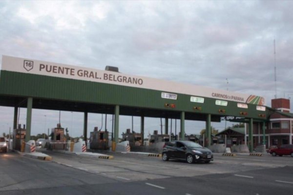 Suba en la tarifa del peaje Chaco-Corrientes: Ahora la mínima sale $ 300
