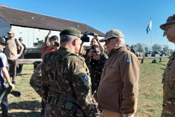 Ministro de Defensa Jorge Taiana está en Corrientes